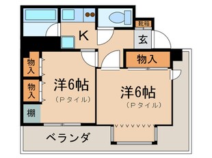 パ－クハイツ護国寺(3F･4F)の物件間取画像